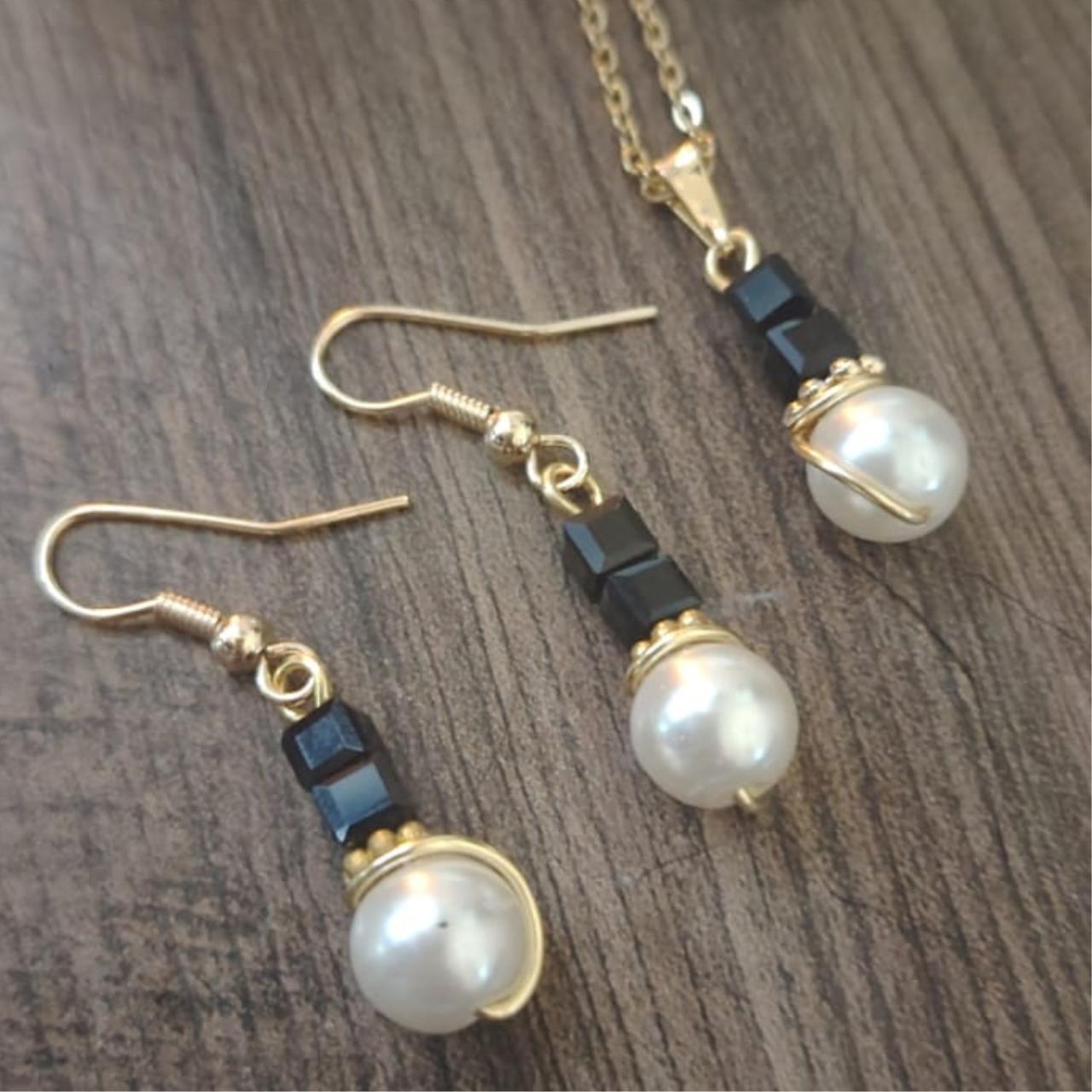 Set Perla Mayorca & Ónix Clásico Chic