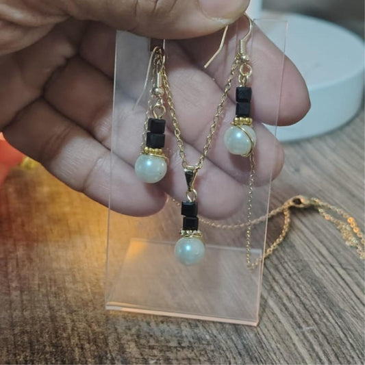 Set Perla Mayorca & Ónix Clásico Chic